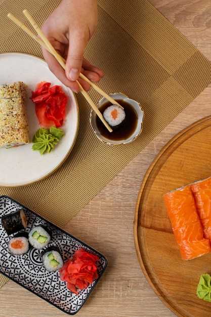 Роль сырья при приготовлении суши