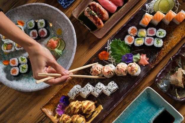 Различия между суши и роллами
